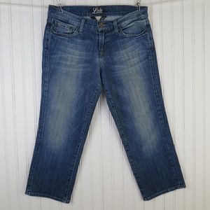Lucky Brand Jeans Sweet N Low Crop Distressed